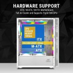 Ant Esports Gaming Cabinet Elite 1200 White ARGB