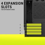 Ant Value VM5P Cabinet (M-ATX/M-ITX) with Pre-Installed PSU