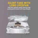 Ant Esports Liquid ICE-Glow 360 ARGB White CPU Cooler