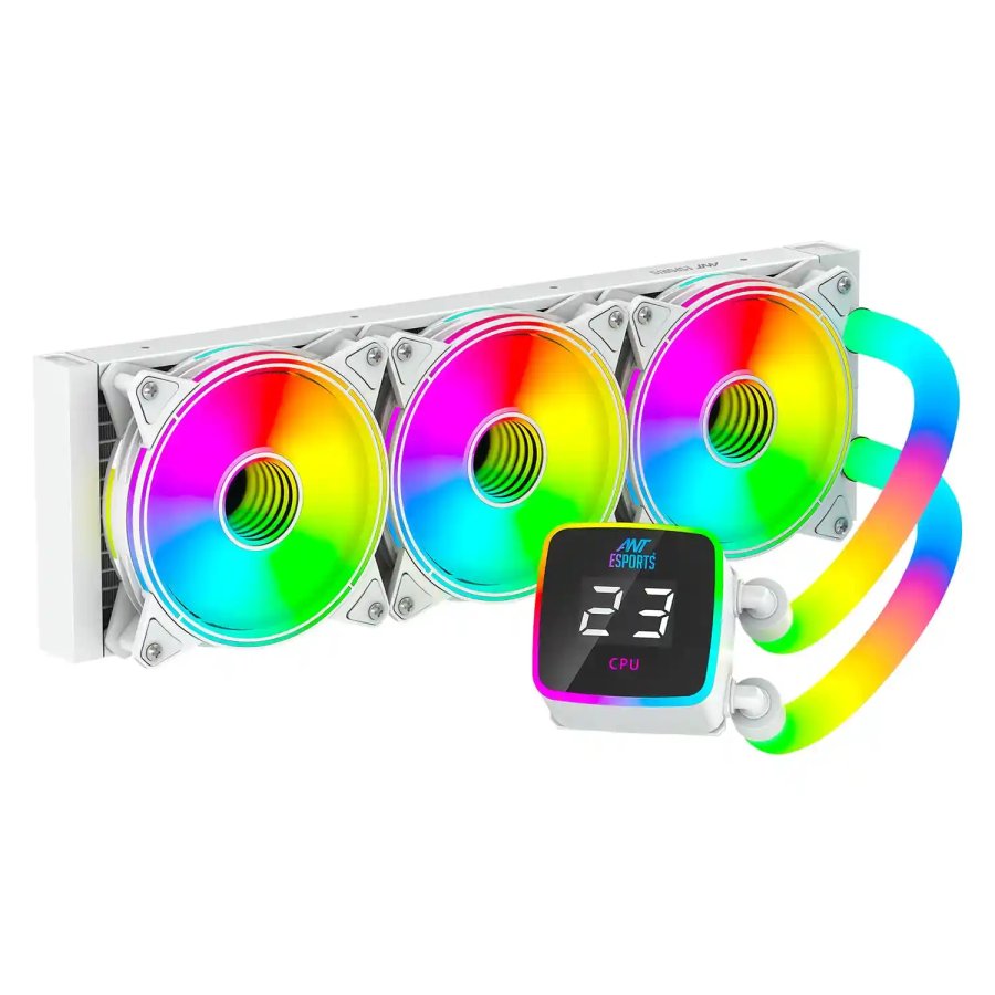Ant Esports Liquid ICE-Glow 360 ARGB White CPU Cooler