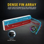 Ant Esports Liquid ICE-Glow 360 ARGB White CPU Cooler