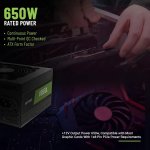 Ant Esports VS650L 650W Value Series Desktop Power Supply