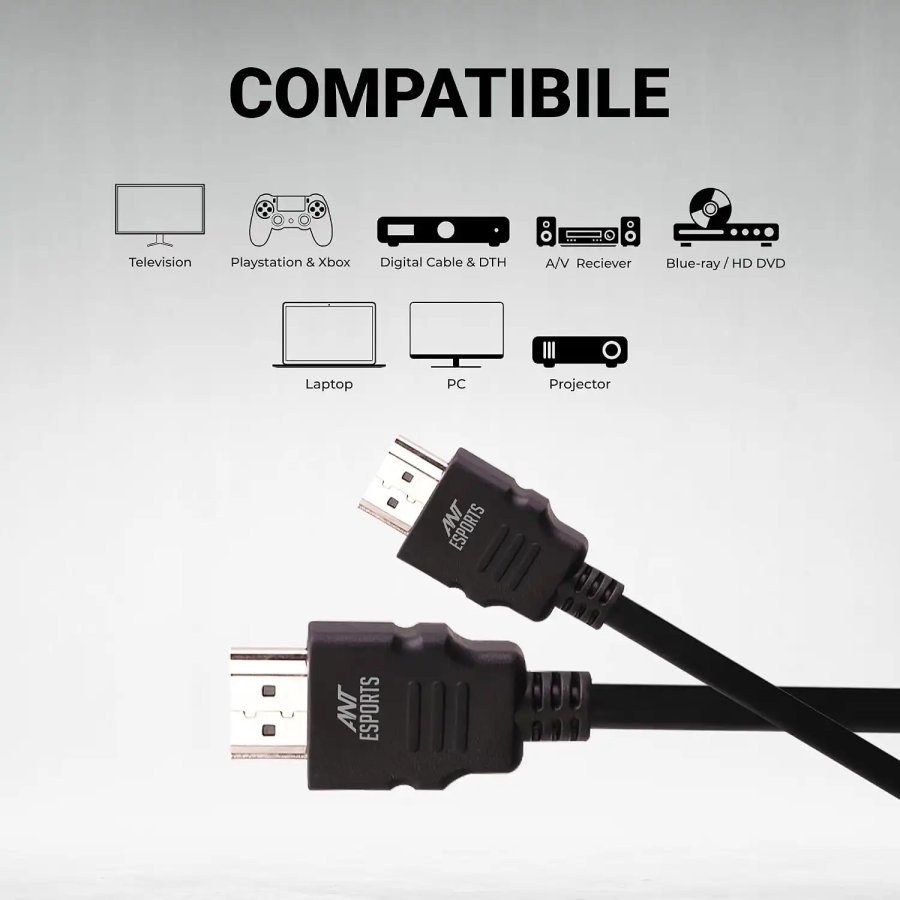 Ant Esports AEH0105 1.5 Meter HDMI Cable