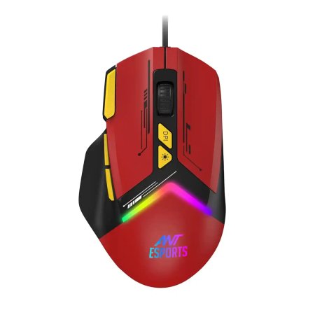 Ant Esports GM333 Wired Gaming Mouse RGB Red