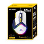Ant Esports Wired Gaming Mouse RGB GM333 Blue