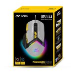 Ant Esports Wired Gaming Mouse RGB GM333 Grey