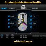 Ant Esports Wired Gaming Mouse RGB GM333 Grey