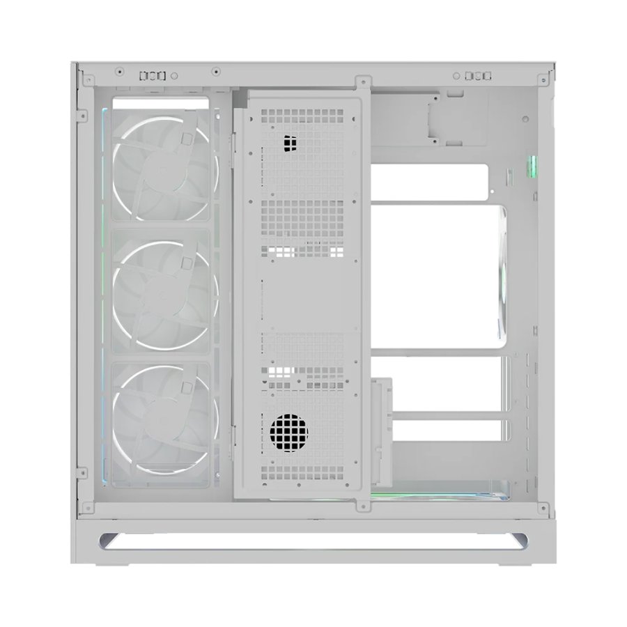 Ant Esports Crystal ARC Pro White Gaming Cabinet ATX M-ATX ITX