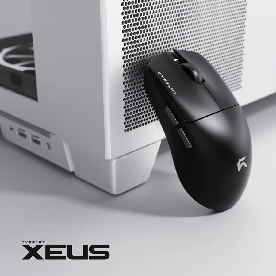 Cybeart Xeus Wireless Gaming Mouse 42,000 DPI 8K Black
