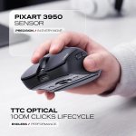 Cybeart Xeus Wireless Gaming Mouse 42,000 DPI 8K Black