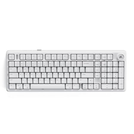 CYBEART AKULA 99 Tri-Mode Full Size Gaming Keyboard White