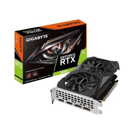 Gigabyte GeForce RTX 3050 Windforce OC V2 6GB GDDR6 Graphics Card