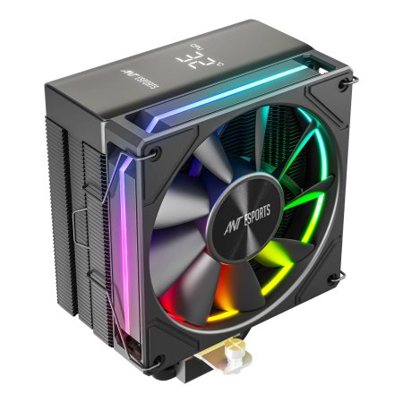 Ant Esports V6 Digital ARGB CPU Air Cooler with Temperature Display